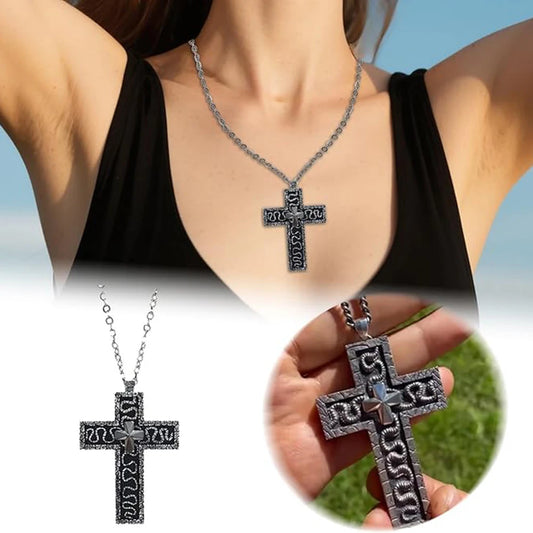 Collier Croix Mystique