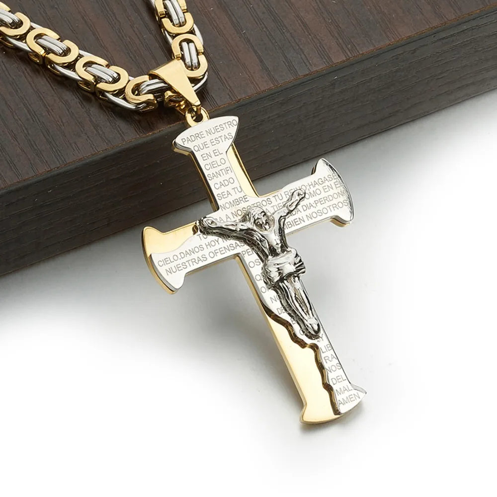 Collier Croix Crucifixion