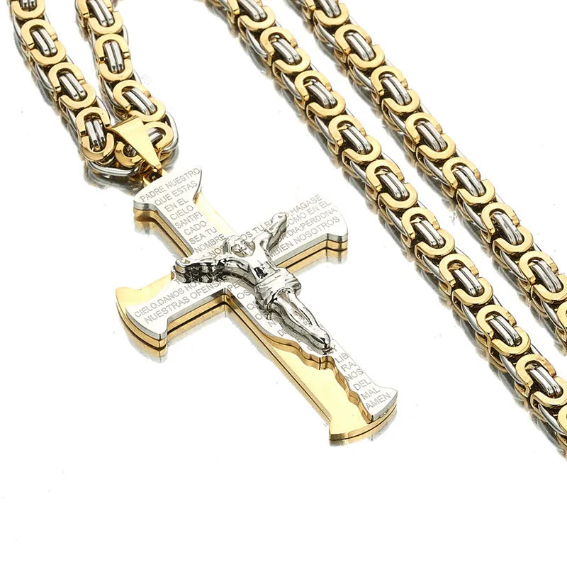 Collier Croix Crucifixion