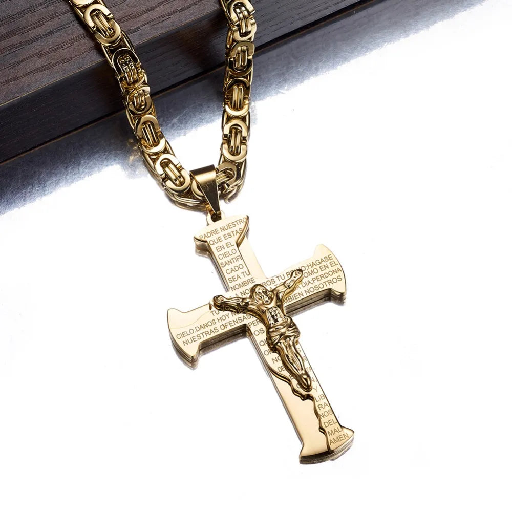 Collier Croix Crucifixion