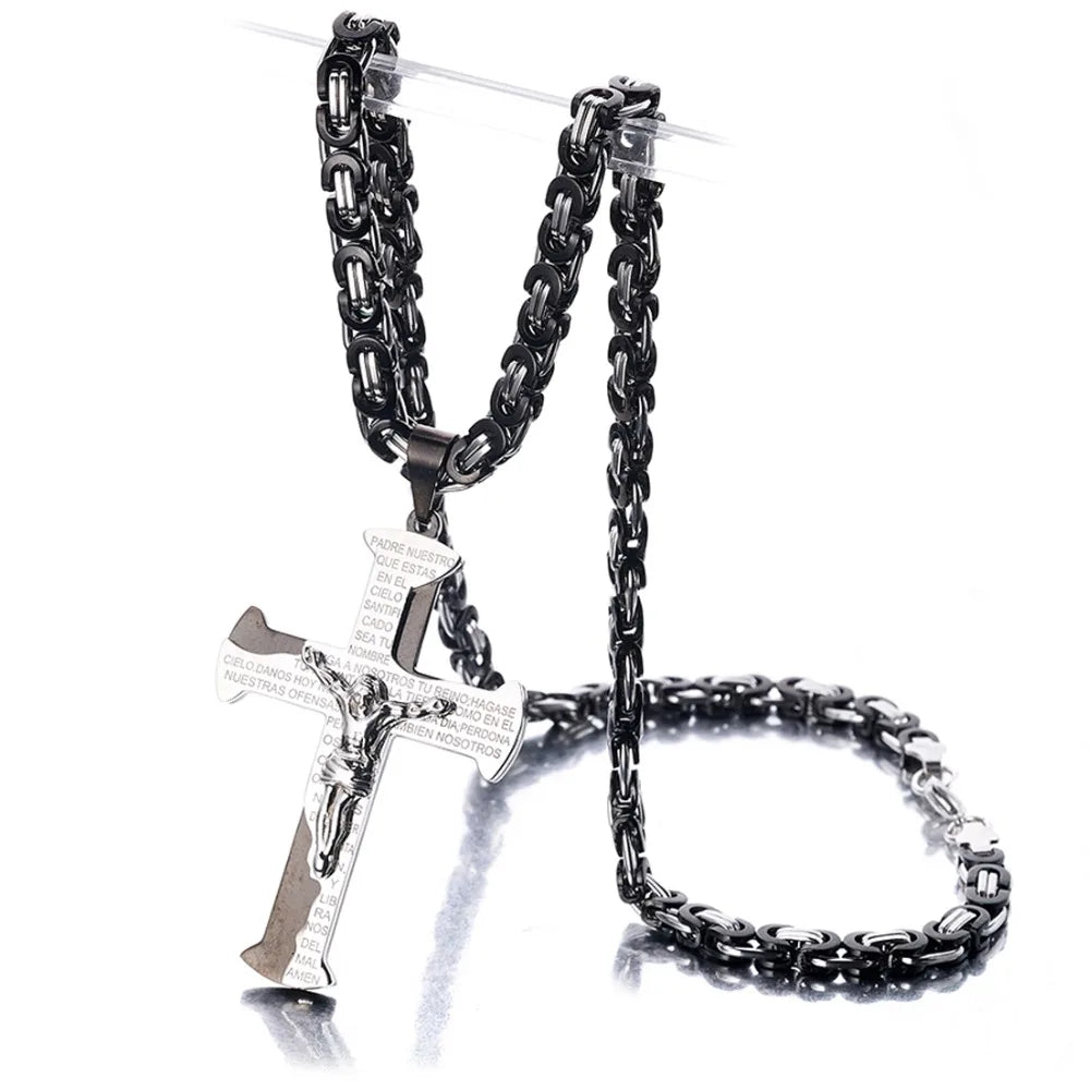 Collier Croix Crucifixion