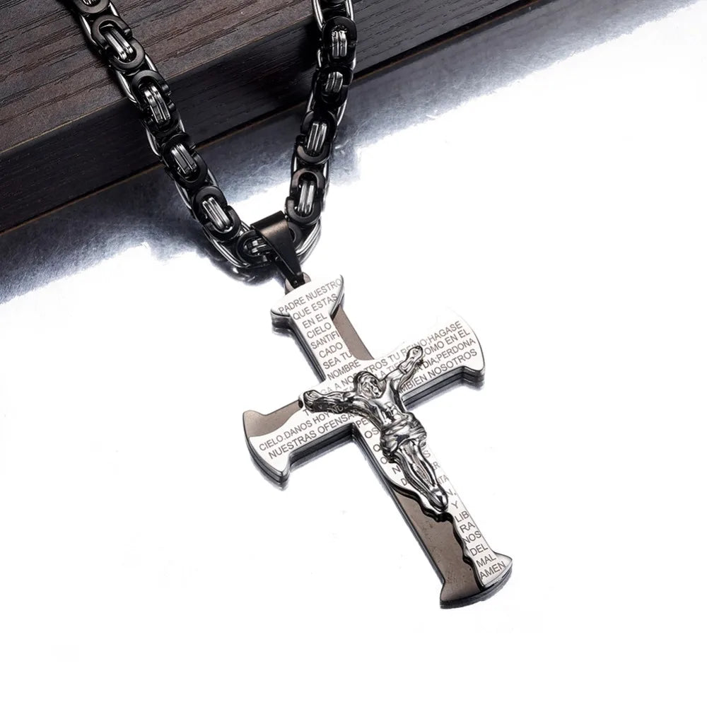 Collier Croix Crucifixion