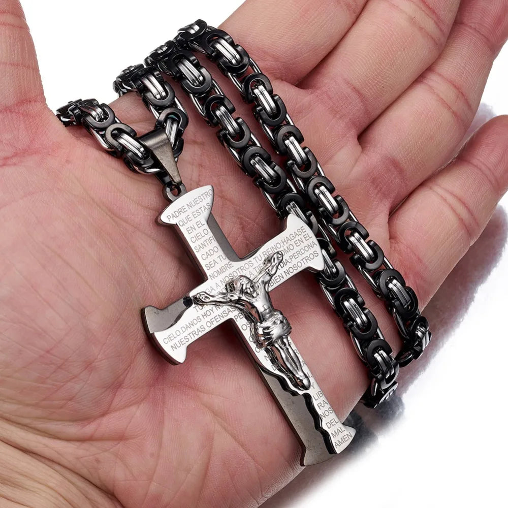Collier Croix Crucifixion