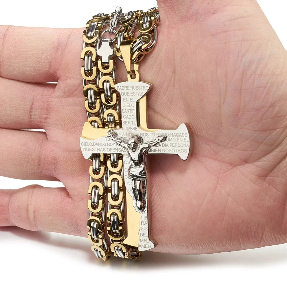Collier Croix Crucifixion