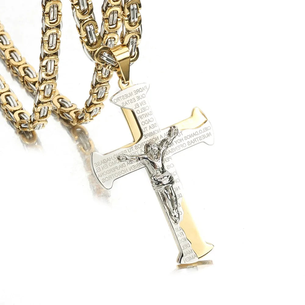 Collier Croix Crucifixion