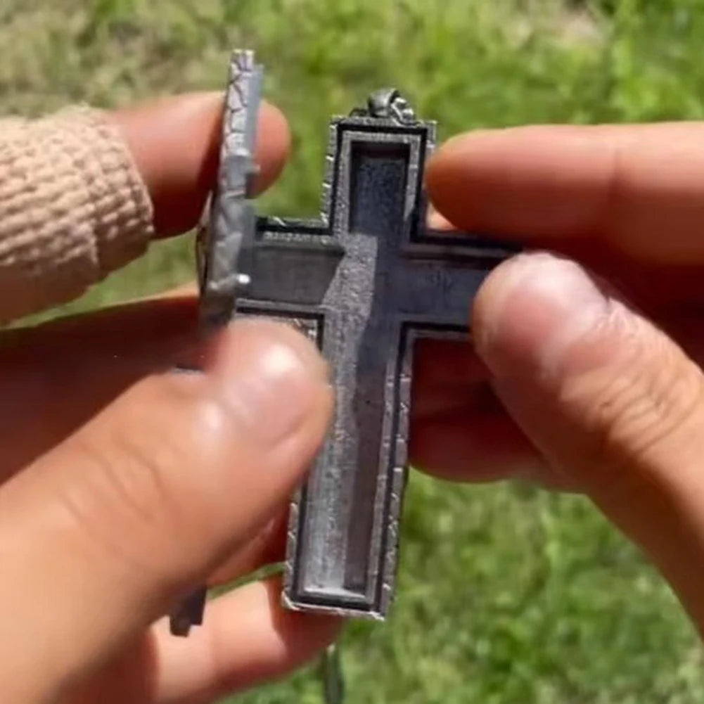 Collier Croix Mystique