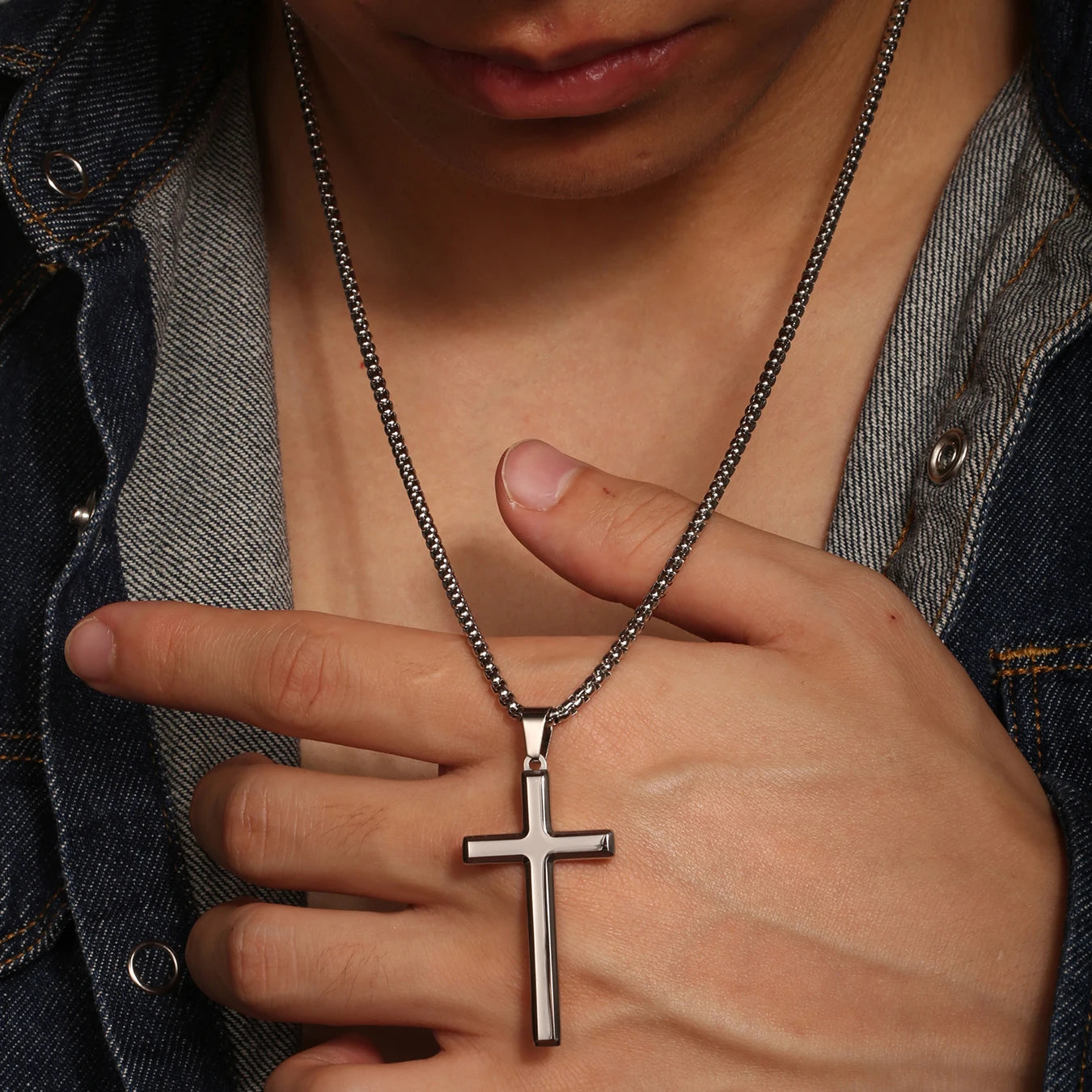 Collier Croix Spirituel