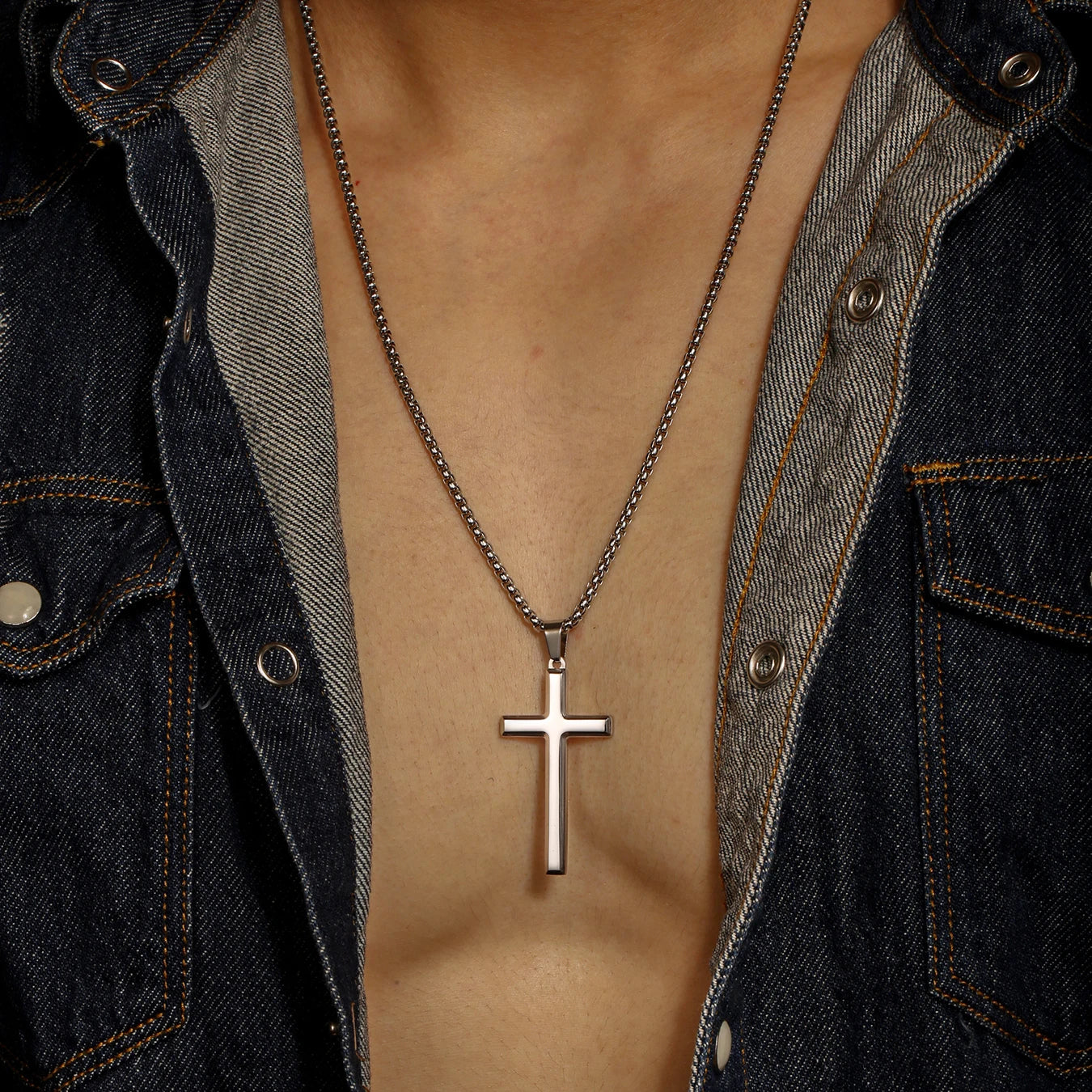 Collier Croix Spirituel